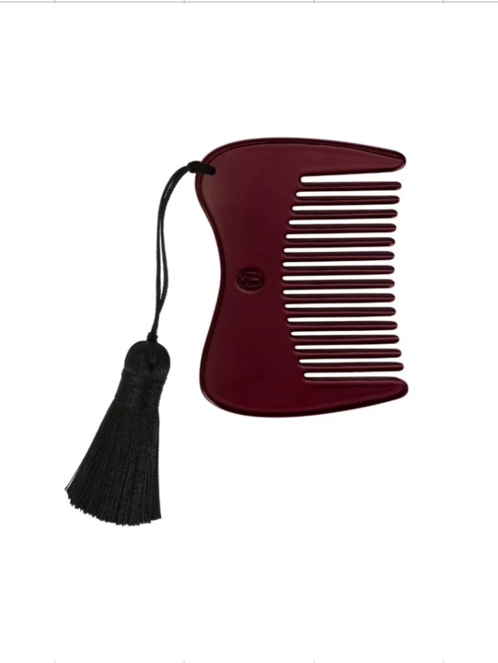 Heaven Mayhem Mini Comb Burgundy with Croc Case